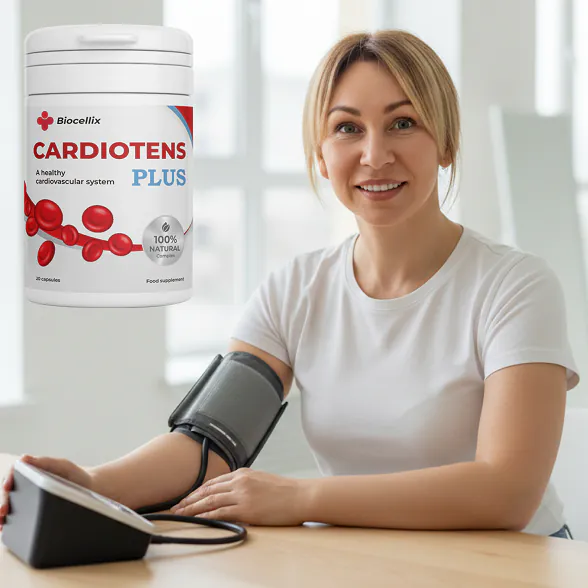 Cardiotens Plus Kapseln für Herz-Kreislauf-Balance bei Bluthochdruck