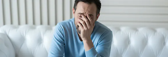 Stress und Anspannung, die den Blutdruck zusätzlich belasten