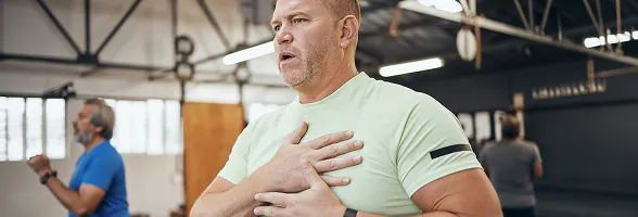 Vorher: Atemnot bei Belastung und Konzentrationsprobleme