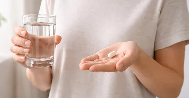 Einnahme morgens: Cardiotens Plus Kapsel mit Wasser